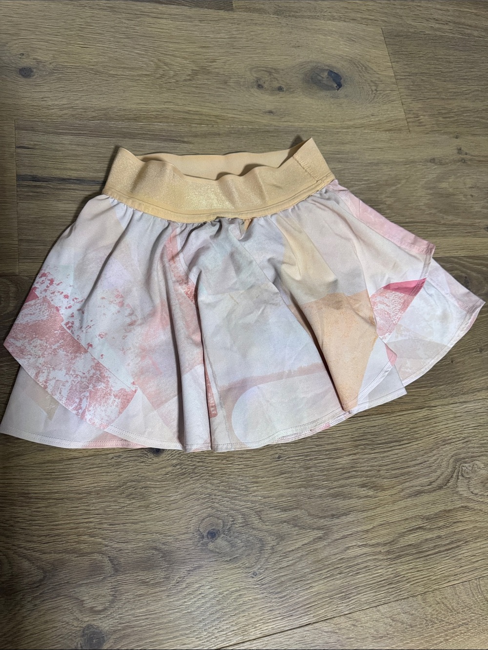 lululemon athletica Peach & Pink Layered Skater Skirt